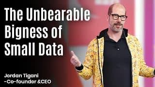 The Unbearable Bigness of Small Data